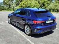 Usado Audi A3 S-Line 150 CV (110 kW) 2022 Azul Berlina
