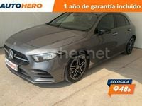 Usado Mercedes A180 AMG line 136 CV (100 kW) 2020 Gris Berlina