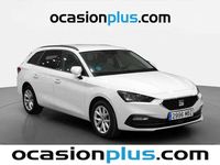 Usado Seat Leon ST Style 110 CV (80 kW) 2022 Blanco Familiar