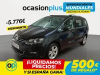 Usado VW Sharan Advance 150 CV (110 kW) 2020 Negro Monovolumen