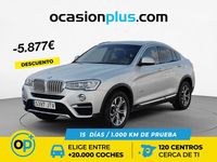 Usado BMW X4 190 CV (139 kW) 2016 Gris SUV