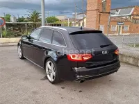 Usado Audi A4 S-Line 225 CV (165 kW) 2014 Negro Familiar