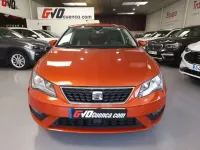 Usado Seat Leon FR 125 CV (91 kW) 2018 Naranja Utilitario
