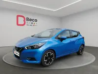 Usado Nissan Micra Acenta 92 CV (67 kW) 2022 Azul Utilitario