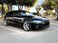 Usado Audi A4 S-Line 190 CV (139 kW) 2011 Negro Familiar