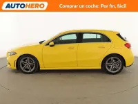Usado Mercedes A180 AMG line 136 CV (100 kW) 2020 Amarillo Berlina