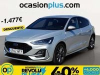Usado Ford Focus ST-Line X 125 CV (91 kW) 2023 Plateado Utilitario