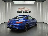 Usado Mercedes C63 AMG 476 CV (350 kW) 2019 Azul Coupe