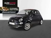 Usado Fiat 500 Dolcevita 71 CV (52 kW) 2021 Negro Descapotable