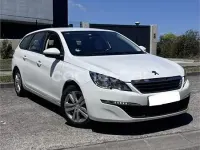 Usado Peugeot 308 SW Active 120 CV (88 kW) 2015 Blanco Familiar