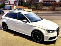 Usado Audi S3 300 CV (220 kW) 2014 Blanco Berlina