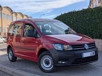 Usado VW Caddy 102 CV (75 kW) 2020 Rojo Monovolumen