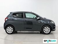 Usado Peugeot 108 Active 72 CV (52 kW) 2022 Gris Berlina