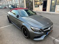 Usado Mercedes C63S AMG 510 CV (375 kW) 2016 Gris / plata Descapotable