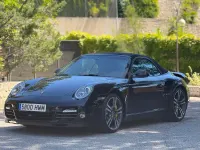 Usado Porsche 911 Turbo S Cabriolet 530 CV (389 kW) 2011 Negro Descapotable