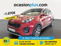 Usado Kia Sportage GT-Line 136 CV (100 kW) 2017 Rojo SUV