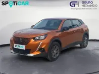 Usado Peugeot e-208 Active 100 kW (136 CV) 2022 Naranja Utilitario