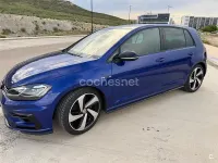 Usado VW Golf VII R 300 CV (220 kW) 2019 Azul Berlina