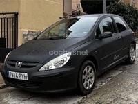 Usado Peugeot 307 90 CV (66 kW) 2002 Negro Berlina