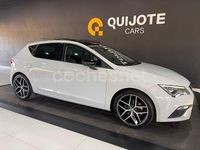 Usado Seat Leon FR 125 CV (91 kW) 2018 Blanco Berlina
