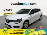 Usado Renault Mégane GrandTour LIMITED 115 CV (84 kW) 2018 Blanco Familiar