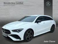 Usado Mercedes CLA200 150 CV (110 kW) 2025 Blanco Familiar