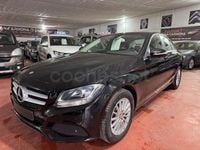 Usado Mercedes C200 136 CV (100 kW) 2016 Negro Berlina