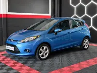 Usado Ford Fiesta Ambiente 68 CV (50 kW) 2009 Azul Berlina