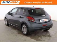 Usado Peugeot 208 Style 99 CV (72 kW) 2017 Gris Utilitario