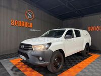 Usado Toyota HiLux 150 CV (110 kW) 2020 Blanco Pickup/Camioneta