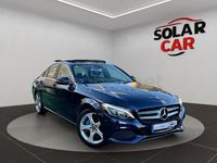 Usado Mercedes C350e 279 CV (205 kW) 2018 Azul Berlina