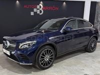 Usado Mercedes GLC350 258 CV (189 kW) 2018 Azul Coupe