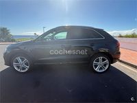 Usado Audi Q3 150 CV (110 kW) 2017 Negro SUV