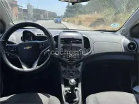 Usado Chevrolet Aveo LT 100 CV (73 kW) 2012 Negro Berlina