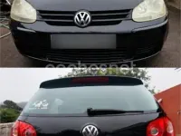 Usado VW Golf V Trendline 102 CV (75 kW) 2007 Negro Berlina
