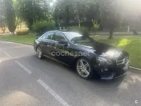 Usado Mercedes E220 194 CV (142 kW) 2017 Negro Berlina