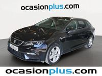 Usado Seat Leon FR 150 CV (110 kW) 2019 Negro Monovolumen