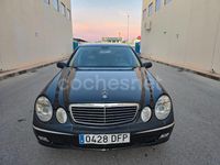 Usado Mercedes E270 Elegance 177 CV (130 kW) 2005 Azul Berlina