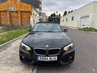 Usado BMW 218 150 CV (110 kW) 2015 Negro Descapotable