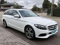Usado Mercedes C220 Avantgarde 170 CV (125 kW) 2015 Blanco Familiar