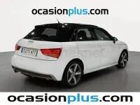 Usado Audi A1 Sportback 90 CV (66 kW) 2017 Blanco Utilitario