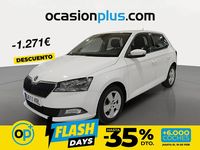 Usado Skoda Fabia 95 CV (69 kW) 2018 Blanco Berlina