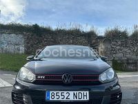 Usado VW Golf VI GTI 210 CV (154 kW) 2010 Negro Utilitario