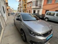Usado Peugeot 308 GT-line 130 CV (95 kW) 2017 Gris / plata Berlina