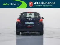 Usado Peugeot 208 Allure 110 CV (80 kW) 2017 Azul Utilitario