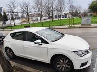 Usado Seat Leon Reference 110 CV (80 kW) 2018 Blanco Berlina