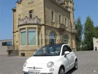 Usado Fiat 500 Lounge 100 CV (73 kW) 2008 Blanco Berlina