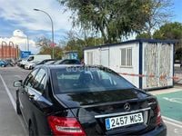 Usado Mercedes C220 Avantgarde 170 CV (125 kW) 2014 Negro Berlina