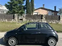 Usado Fiat 500 Lounge 69 CV (50 kW) 2014 Negro Berlina