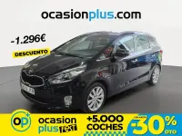 Usado Kia Carens 135 CV (99 kW) 2016 Negro Monovolumen